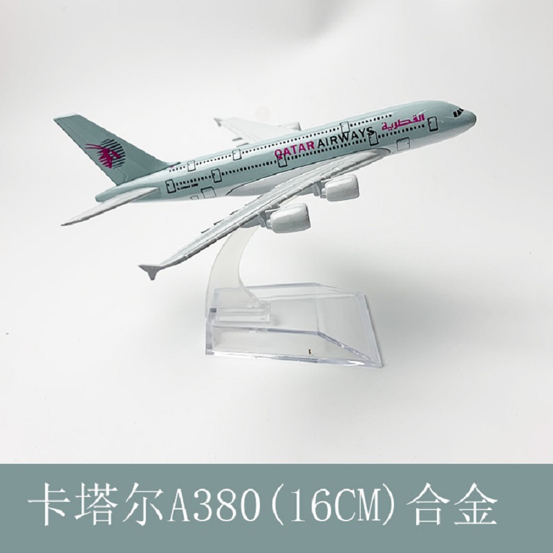 Model Kit Plane - Modelo de Avião em Metal Fundido