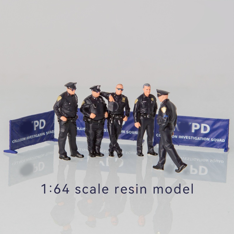 Model Kit Judge - Figuras de Resina em Escala 1/64,