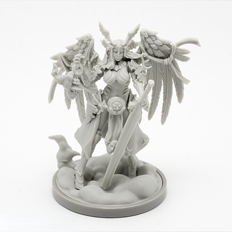 Model Kit Valkyrie - 30mm proporção base resina figura modelo