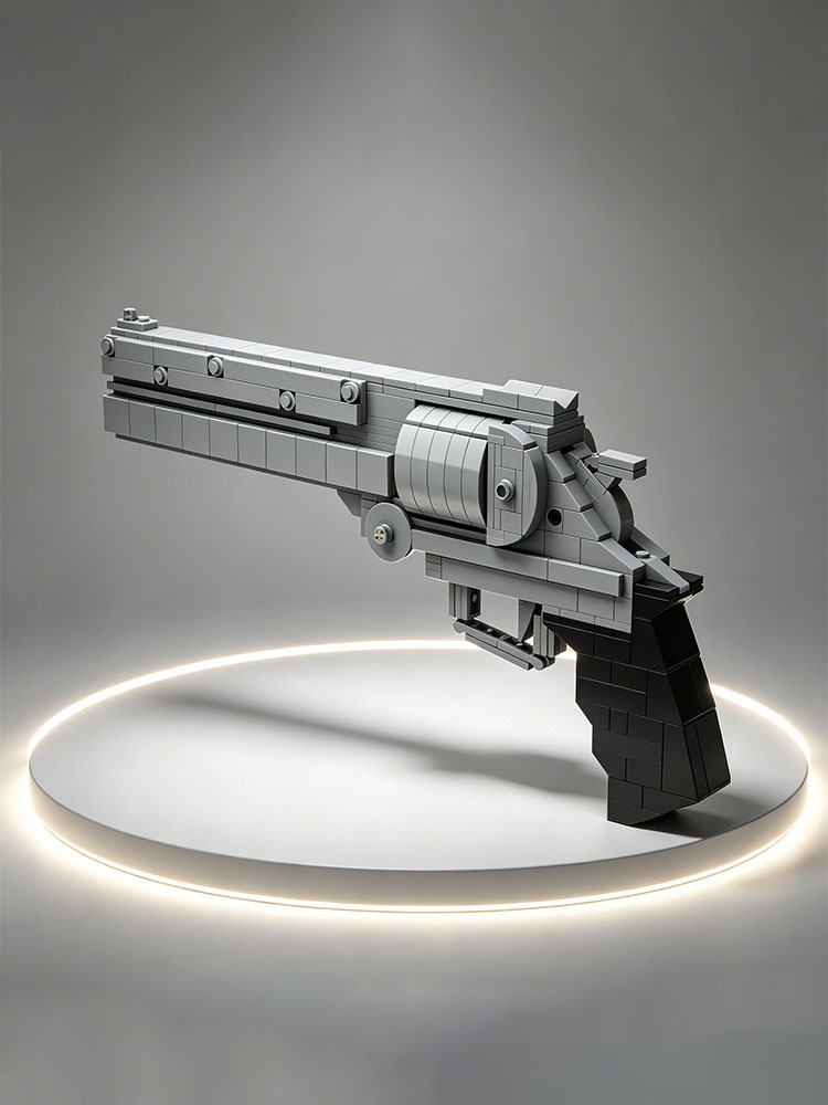 Model Kit Revolver - MOC Novo Kit de Modelo de