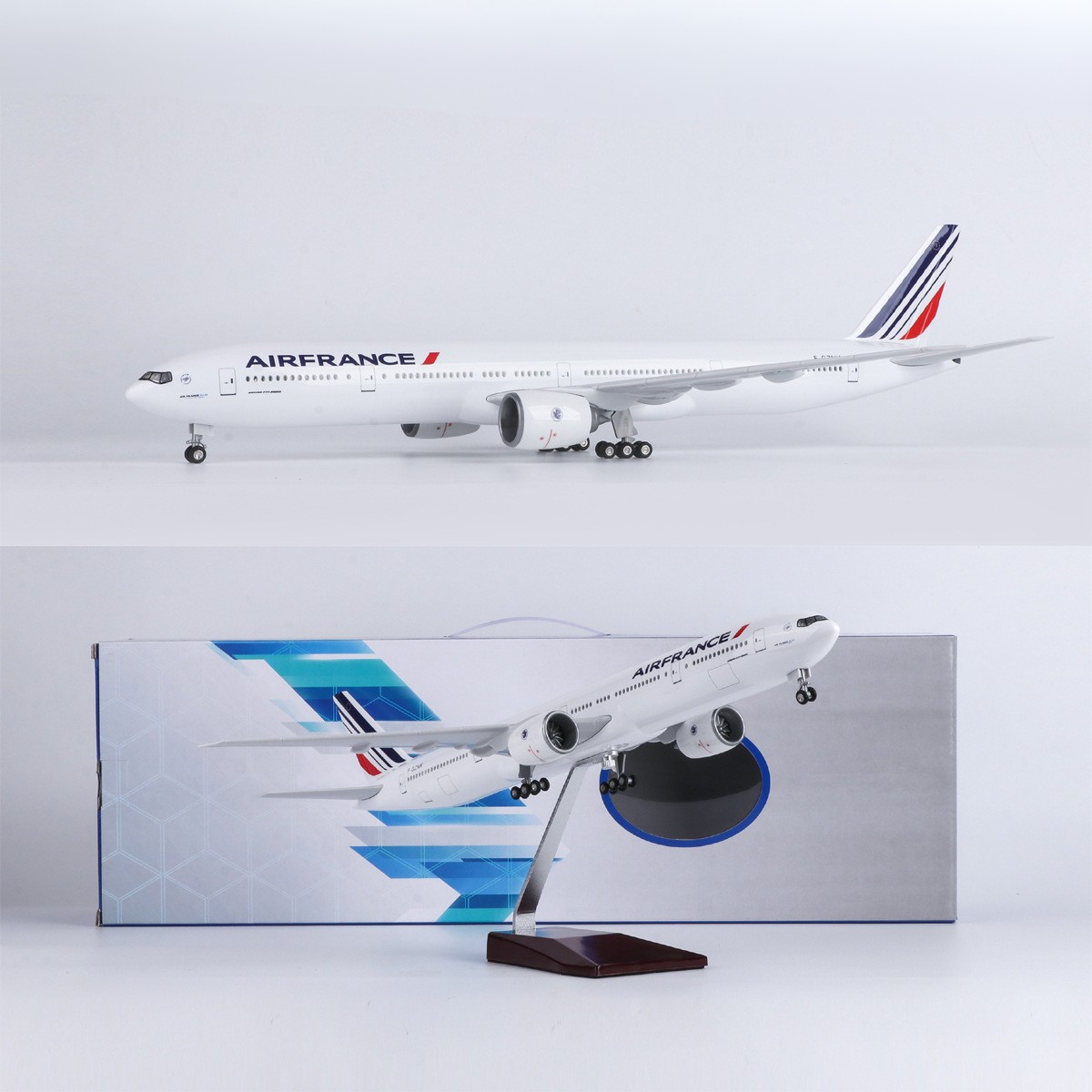 Model Kit Plane - Avião em escala 1/150, 47cm, modelo