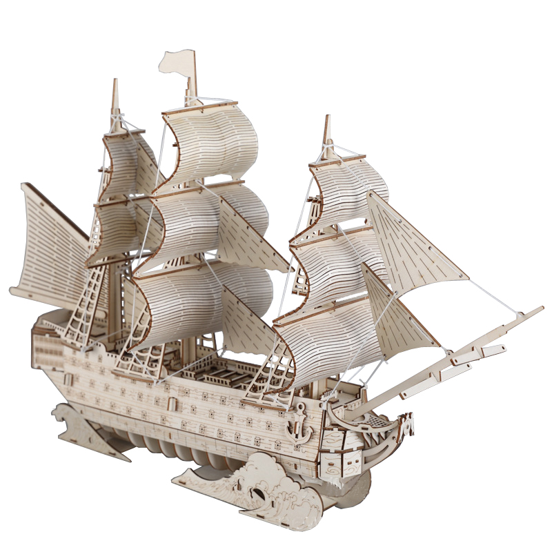 Model Kit Hms Victory - Hms vitória navio modelo kit 3d