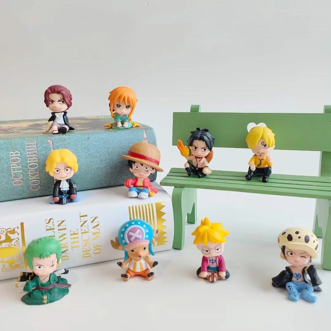 Model Kit Judge - Conjunto de 10 Figuras One Piece: