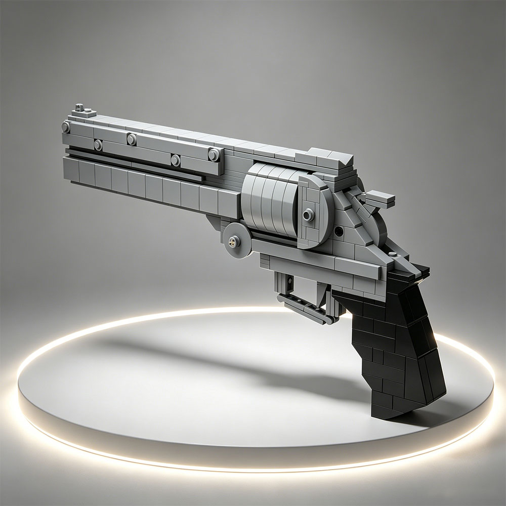 Blocos de Montar MOC: Modelo d - Model Kit Revolver avaliação e preço