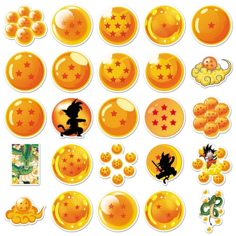 50 Adesivos de PVC Dragon Ball - Model Kit Dragon Ball avaliação e preço
