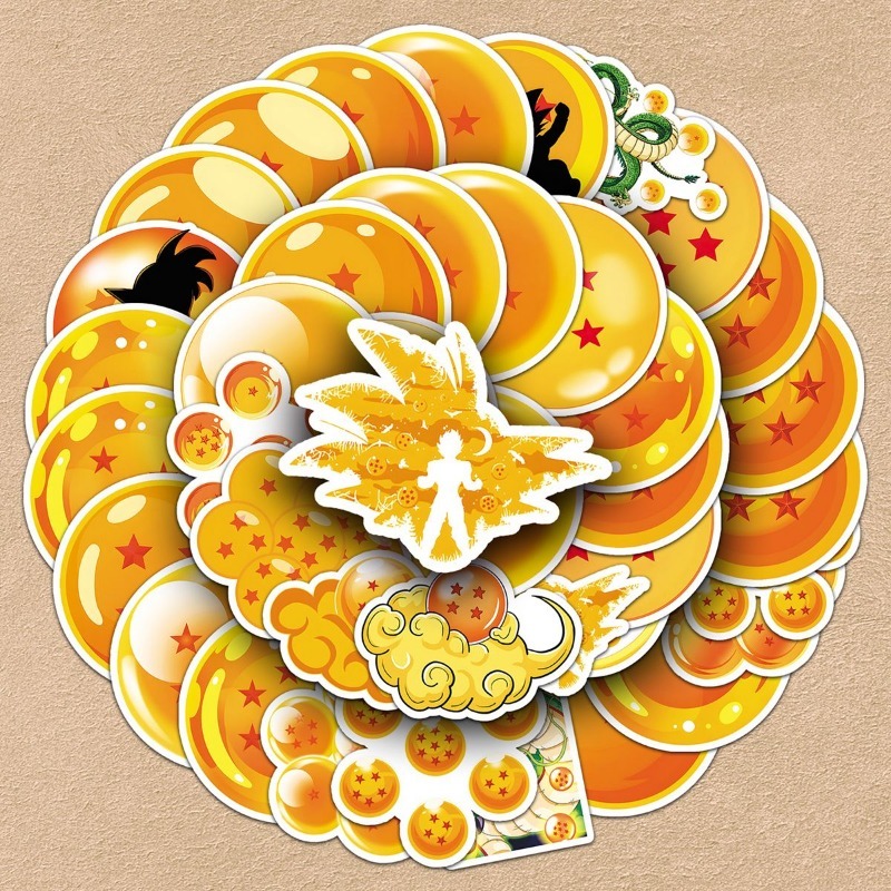 50 Adesivos de PVC Dragon Ball - Model Kit Dragon Ball avaliação e preço