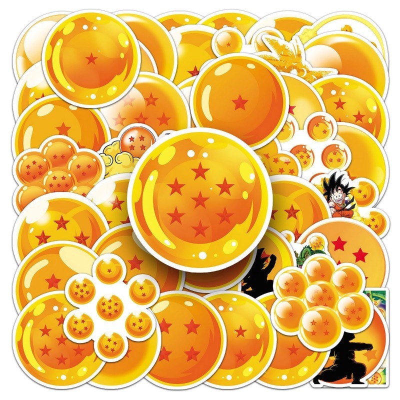 50 Adesivos de PVC Dragon Ball - Model Kit Dragon Ball avaliação e preço