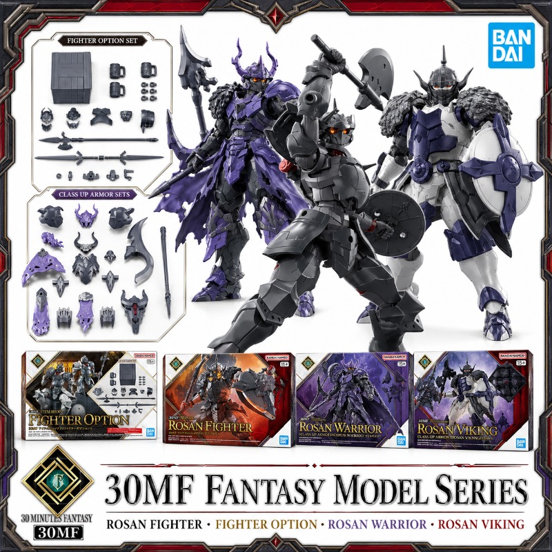 Original Bandai 30MF Rosan Fig - Model Kit Japan Shop avaliação e preço