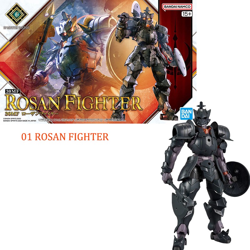 Original Bandai 30MF Rosan Fig - Model Kit Japan Shop avaliação e preço