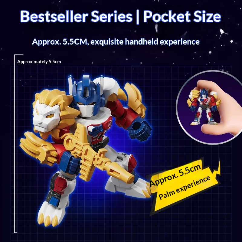 Hot BLOKEES Transformers Defen - Model Kit Transformers Blokees avaliação e preço