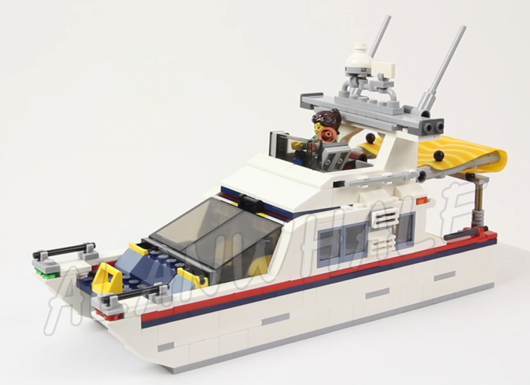 792 peças 3 em 1 Criativo Trai - Model Kit Yacht avaliação e preço