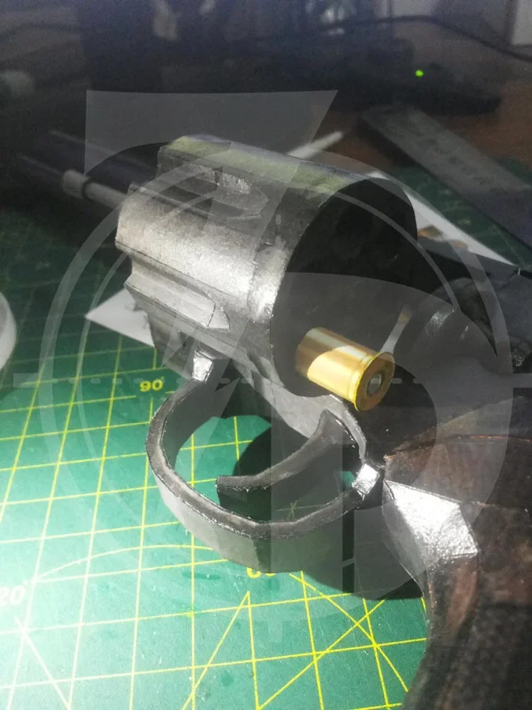 Modelo de Papel 3D de Revólver - Model Kit Revolver avaliação e preço