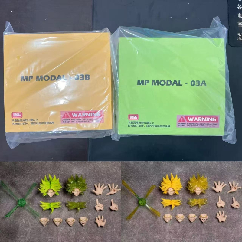 Em Estoque: Kit de Cabeças MP  - Model Kit Dragon Ball avaliação e preço