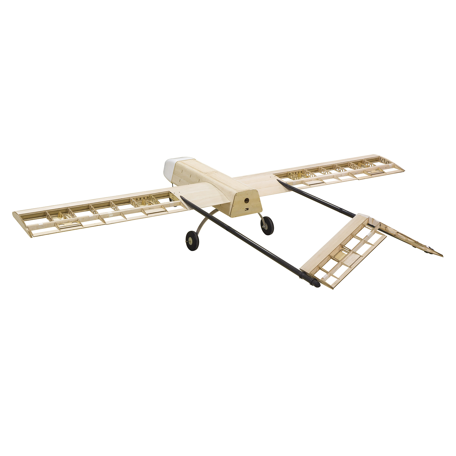 Avião rc kit laser corte balsa - Model Kit Plane avaliação e preço