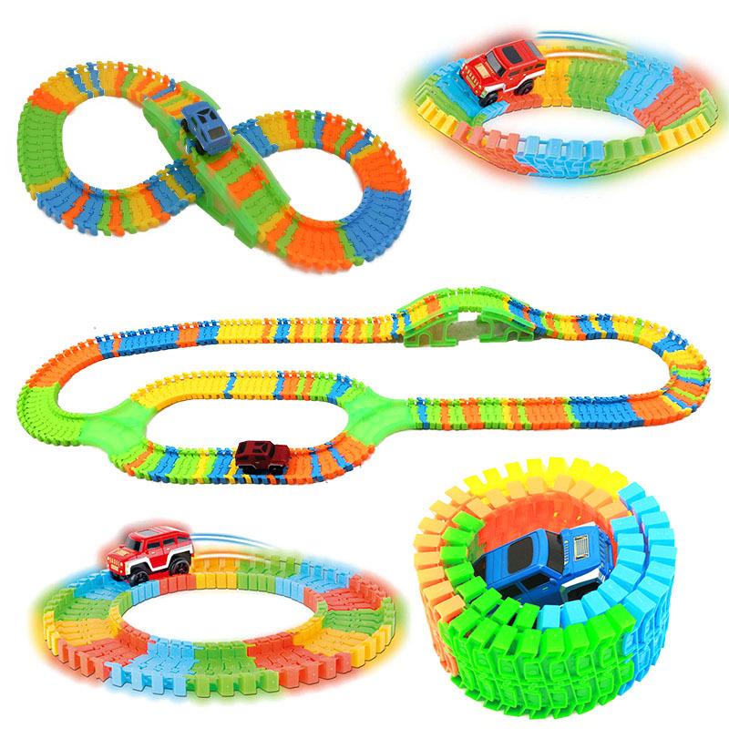 Diy montar conjunto de corrida - Hot Wheels Car Track Sets avaliação e preço