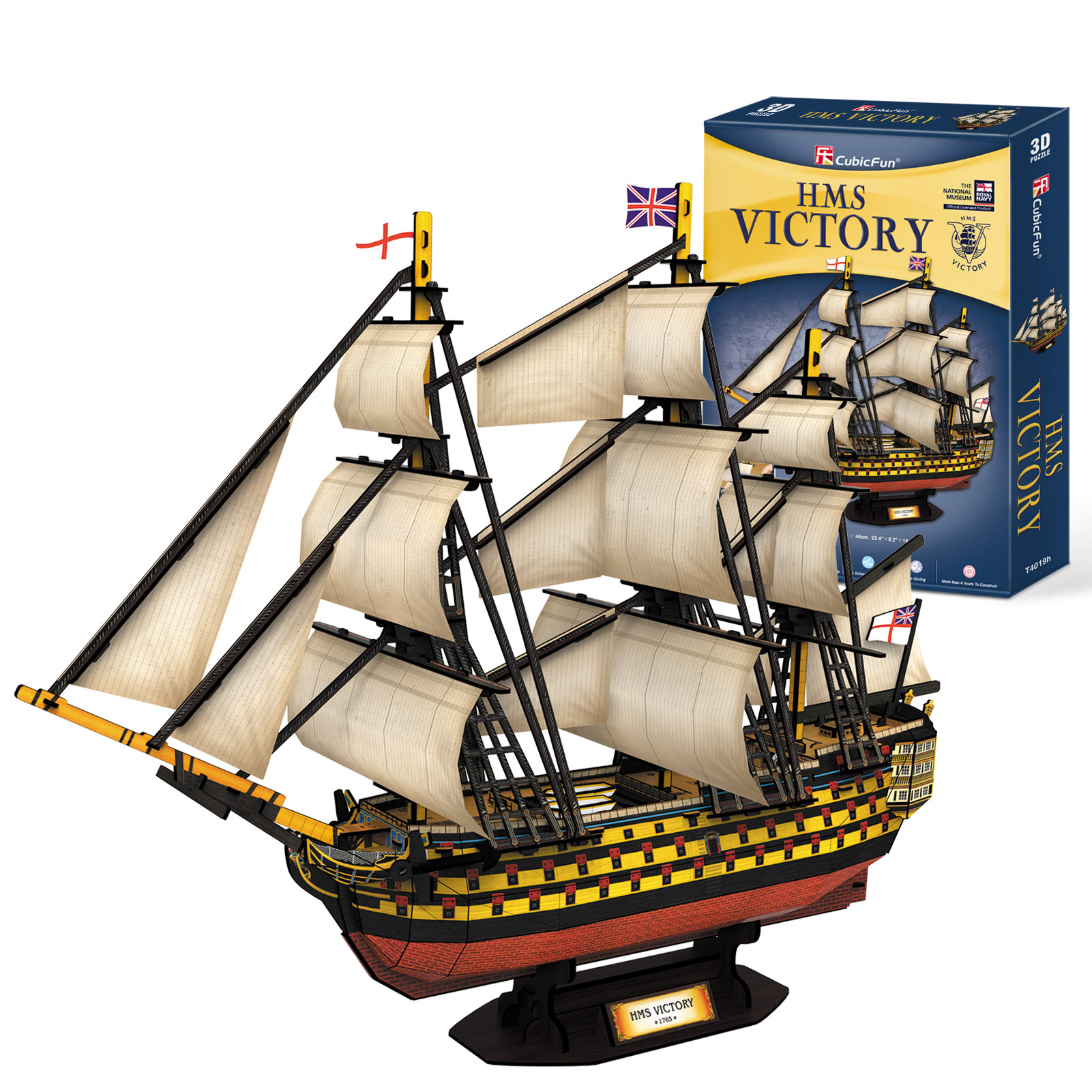 Quebra-cabeças 3D grandes kits - Model Kit Hms Victory avaliação e preço