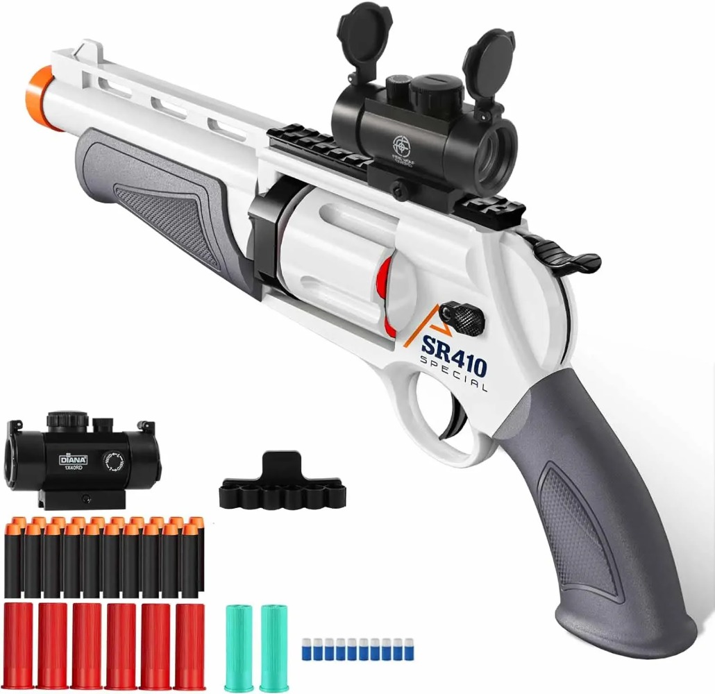 Revólver de Brinquedo com Bala - Model Kit Revolver avaliação e preço