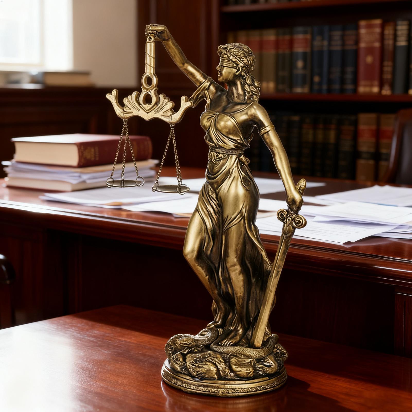 Senhora justiça estátua estatu - Model Kit Judge avaliação e preço