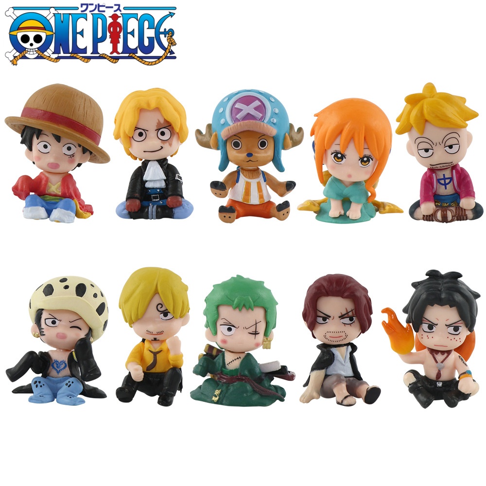 Conjunto de 10 Figuras One Pie - Model Kit Judge avaliação e preço