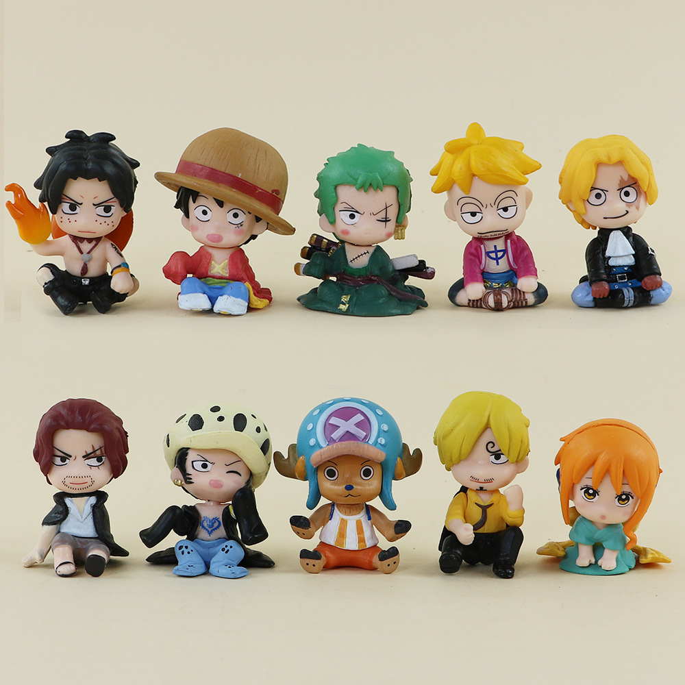 Conjunto de 10 Figuras One Pie - Model Kit Judge avaliação e preço