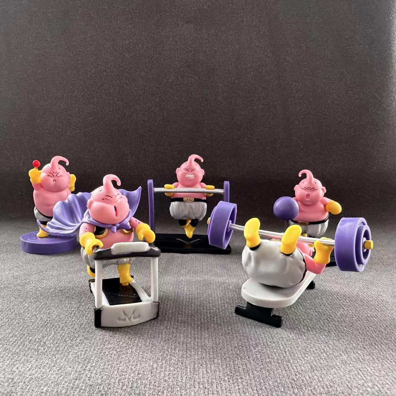 5 pçs/set Fitness Body Buildin - Model Kit Dragon Ball avaliação e preço
