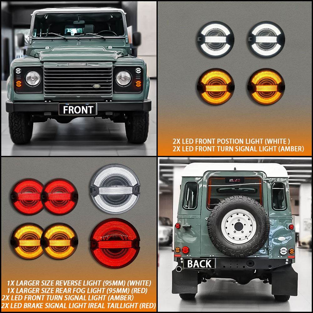 10 peças led kits completos at - Model Kit Land Rover avaliação e preço