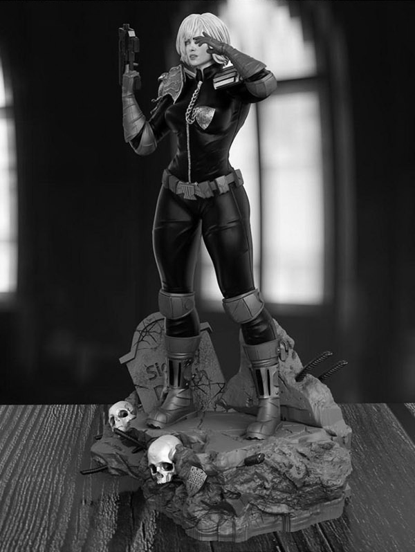 Kit de modelo de figura de res - Model Kit Judge avaliação e preço