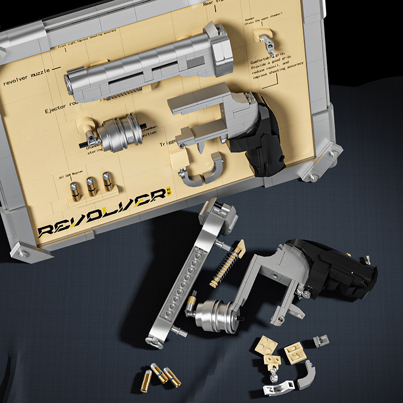 Kit de Modelo de Revólver com  - Model Kit Revolver avaliação e preço