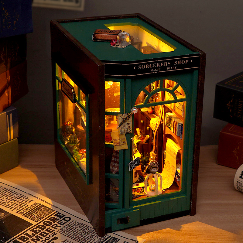 Diy livro nook inserção pratel - Model Kit Japan Shop avaliação e preço