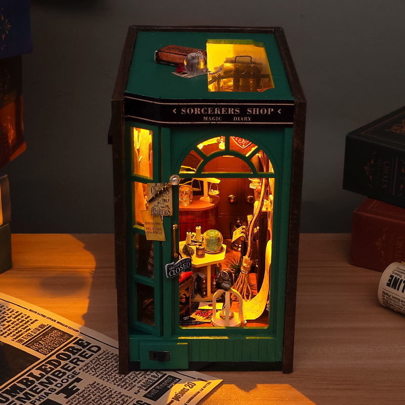 Diy livro nook inserção pratel - Model Kit Japan Shop avaliação e preço
